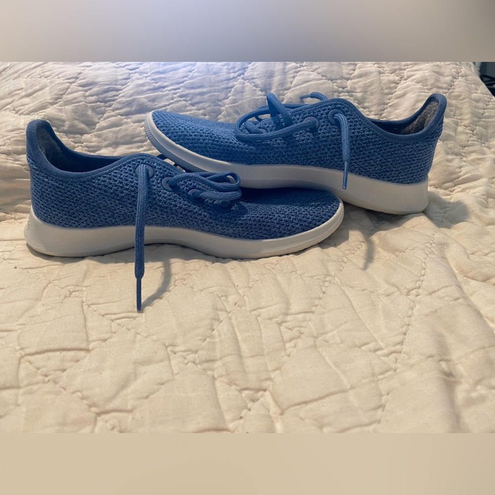 Allbirds Sky Blue Knit Shoes